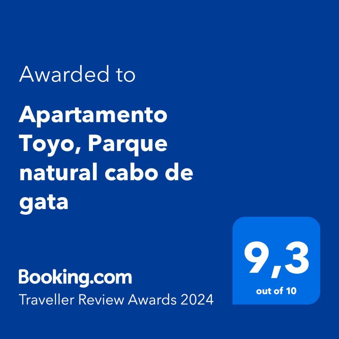 Apartamento Toyo, Parque Natural Cabo De Gata Apartment อัลเมรีอา ภายนอก รูปภาพ