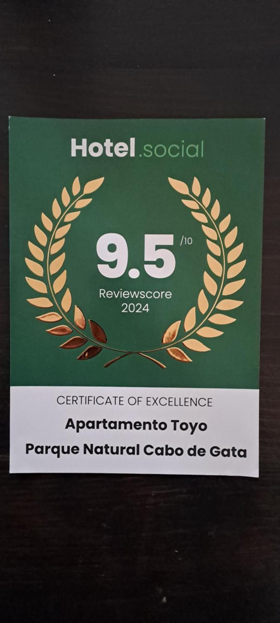 Apartamento Toyo, Parque Natural Cabo De Gata Apartment อัลเมรีอา ภายนอก รูปภาพ